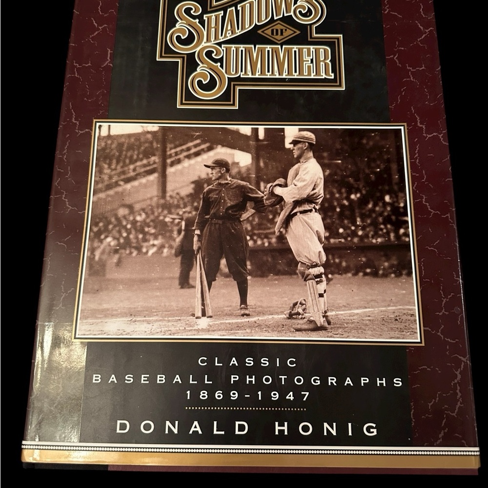 Shadows of Summer: Classic Baseball Photographs Book